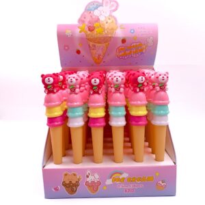 Caneta Ursinho Lotso Sorvetinho