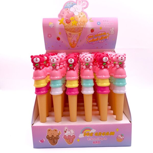 Caneta Ursinho Lotso Sorvetinho
