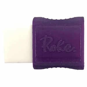 Borracha Quadrada Branca ROKE - UND