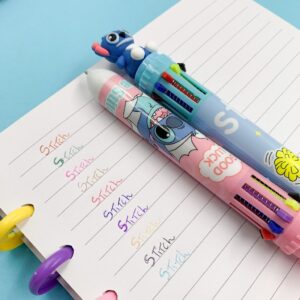 Caneta 10 Cores STITCH - UND