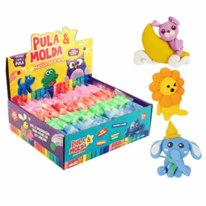 Massinha Pula e Molda 10g MAGIC - KIT 6 PACOTES