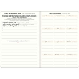 Planner Agenda Grampeado 17,8x25,4 cm WEST VILLAGE - TILIBRA - UND