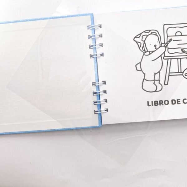 Livro de Colorir BOBBIE GOODS Capa Dura - AZUL - UND
