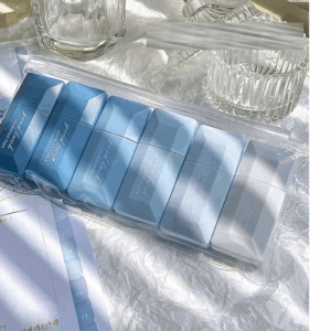 Fita Corretiva Quadrada Tons Azuis - IMPORTADO - BLISTER 6 UND