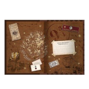 Caderno Diário para Journal 80 fls Harry Potter - DAC