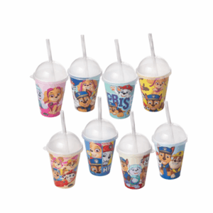 Copo Shake Patrulha Canina Sortido 280ml - PLASÚTIL - UND