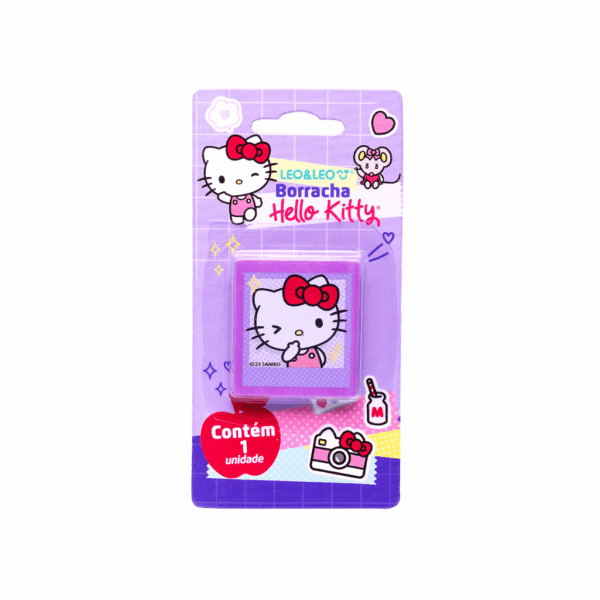 Borracha Hello Kitty Leo e Leo - Kit 4 Blister