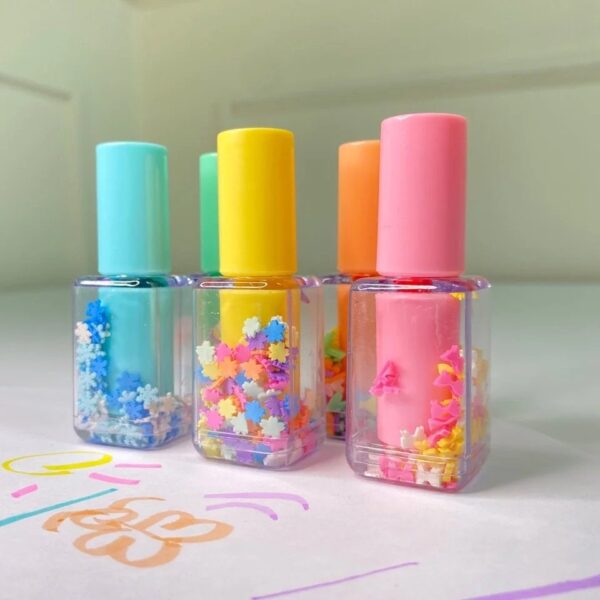 Marca Texto Esmalte Sortido - Pacote 4 Und