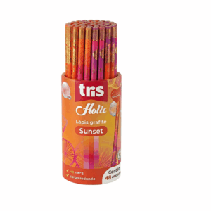 Lápis Grafite Hb Holic Sunset - TRIS - PACOTE 12 UND
