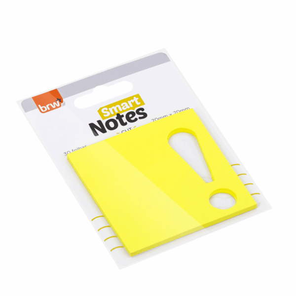 Bloco Smart notes 70x70mm Cut Wow BRW - UND
