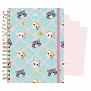 Caderno Smart Universitário 10 Divisórias So Cute Cat 80 fls - DAC