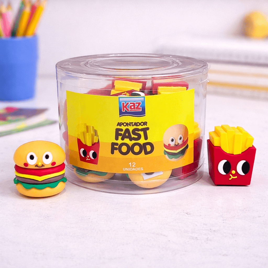 Apontador Emborrachado Fast Food - KAZ - UND