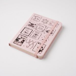 Caderno Capa Dura Pautado National A6 10,3x13,7cm - UNISO - UND