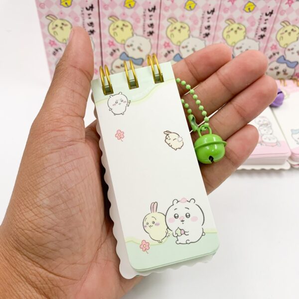 Mini Bloco de Notas c/ Espiral Chiikawa - UND