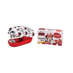 Mini Grampeador Minnie + 1000 grampos Molin