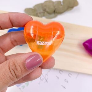 Apontador Coletor Coração KAZ - POTE 12 UND
