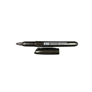 Marcador Permanente 2.0mm Preto KAZ - CX 12 UND
