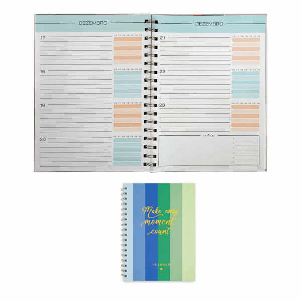 Agenda Planner Semanal A5 Dreams Azul KAZ - UND