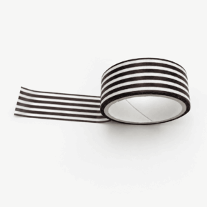 Fita Adesiva Washi Tape Banana Listras 15mm x 3m - YINS PAPER - BLISTER