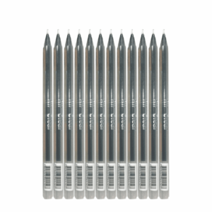 Caneta Clear 0.7mm Preta - KIT OFICIAL - 12 UND
