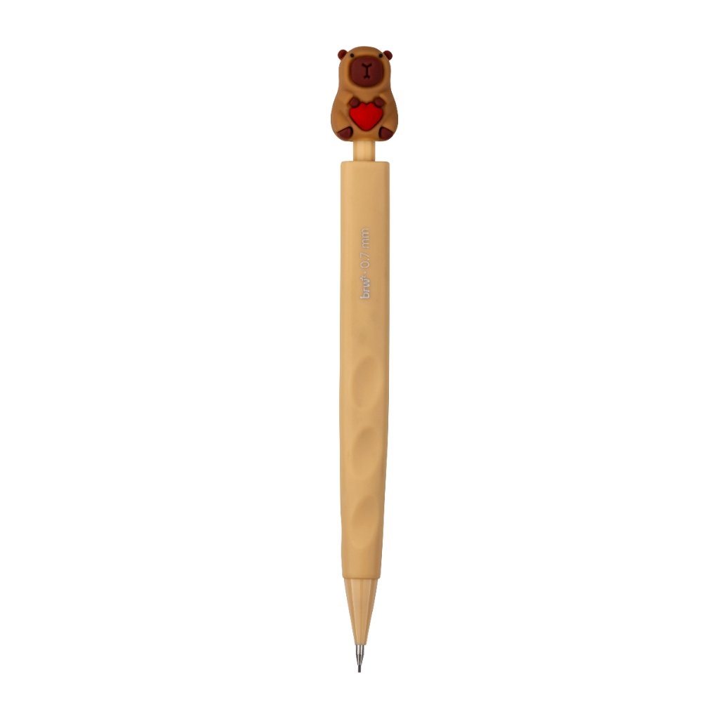 Lapiseira Plástica 0,7 mm Capivara - BRW - 4 UND