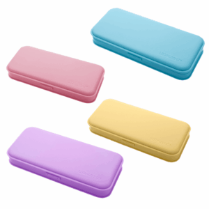 Estojo Plástico c/ Divisória Pastel Trend LEO E LEO - UND
