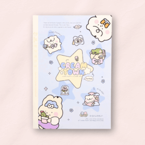 Caderno A5 Brochura Pautado Cream Town 40 fls 21x14,5cm - IMPORTADO - UND