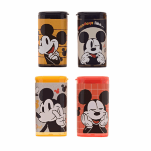 Apontador com Depósito Mickey MOLIN - KIT 4 UND