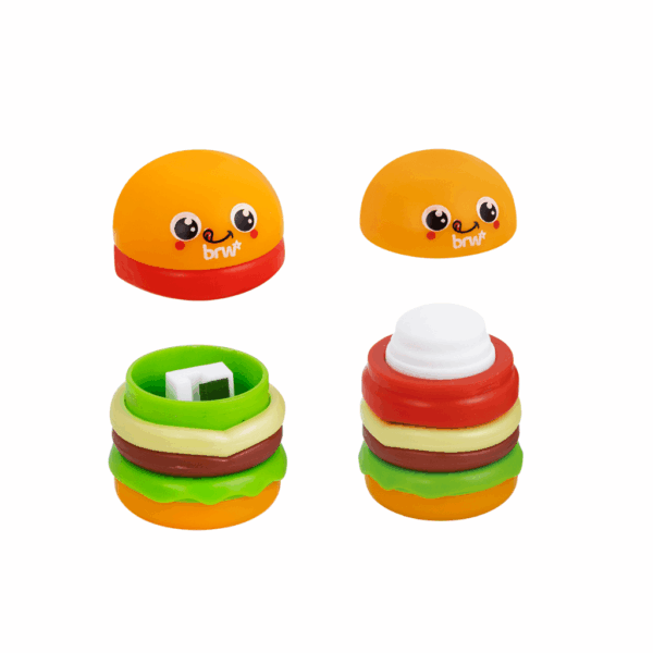 Apontador Plástico e Borracha Fast Food BRW - UND