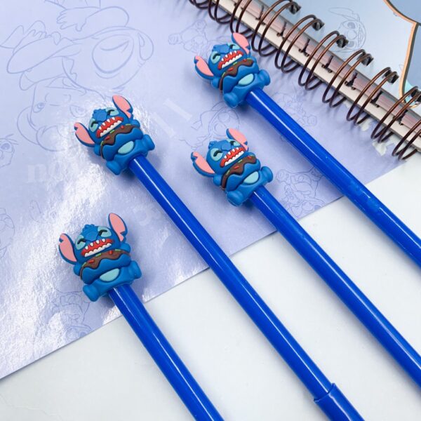 Caneta Fofa STITCH Donut - PACOTE 6 UND