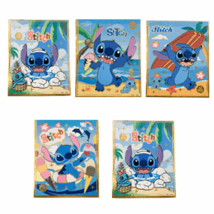 Caderninho de Adesivos STITCH 12 Folhas - UND