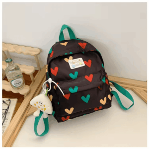Mochila Impermeável c/ Bolso Coração 31x26x15cm - IMPORTADO - UND