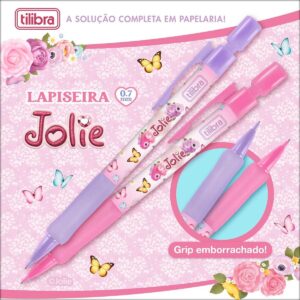 Lapiseira 0.7mm Jolie - TILIBRA - CX 12 UND