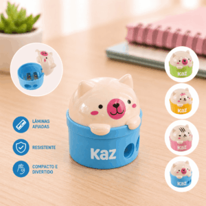 Apontador Coletor 2 Furos Pets  - KAZ - UND