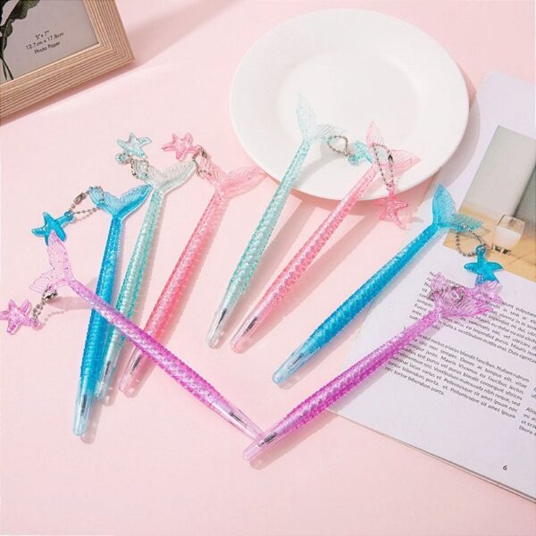 Caneta Fofa Sereia Cristal Lovelypen