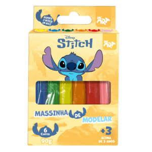 Massinha de Modelar Stitch 6 Cores - DAC ART - BLISTER