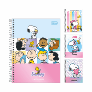 Agenda Planner Espiral 17,5 x 24 cm SNOOPY - TILIBRA - UND