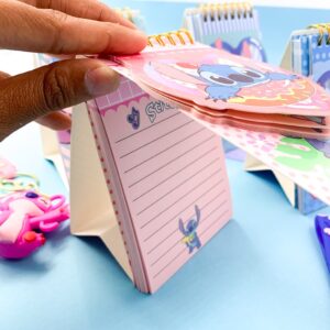 Caderno + Bloco de Anotações p/ Mesa STITCH - UND