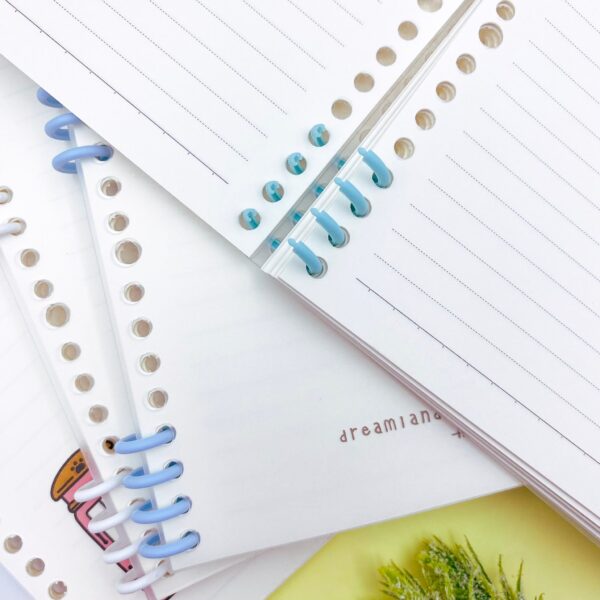 Caderno B5 Espiral Reposicionável Magical Cat 64 Fls 17,8x25,2cm - IMPORTADO - UND
