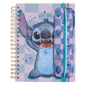 Estojo com Elástico Stitch Disney DAC