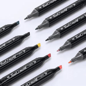 Caneta TOUCH Marcador Ponta Dupla PARA COLORIR - MALETA 120 CORES