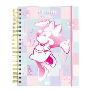 Caderno Smart Universitário 10 Divisórias Minnie Rosa 80 fls - DAC