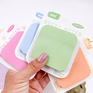 Bloco de Notas Adesivado Quadrado Color - Cx 24 UND