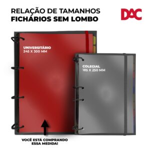 Fichário Universitário Argolado Harry Potter 80 fls - DAC
