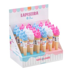 Lapiseira 0.7mm Ice Cream Tutti- Frutti BRW