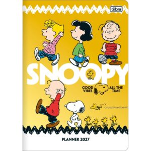 Planner Agenda Grampeado 17,8 x 25,4 cm SNOOPY - TILIBRA - UND