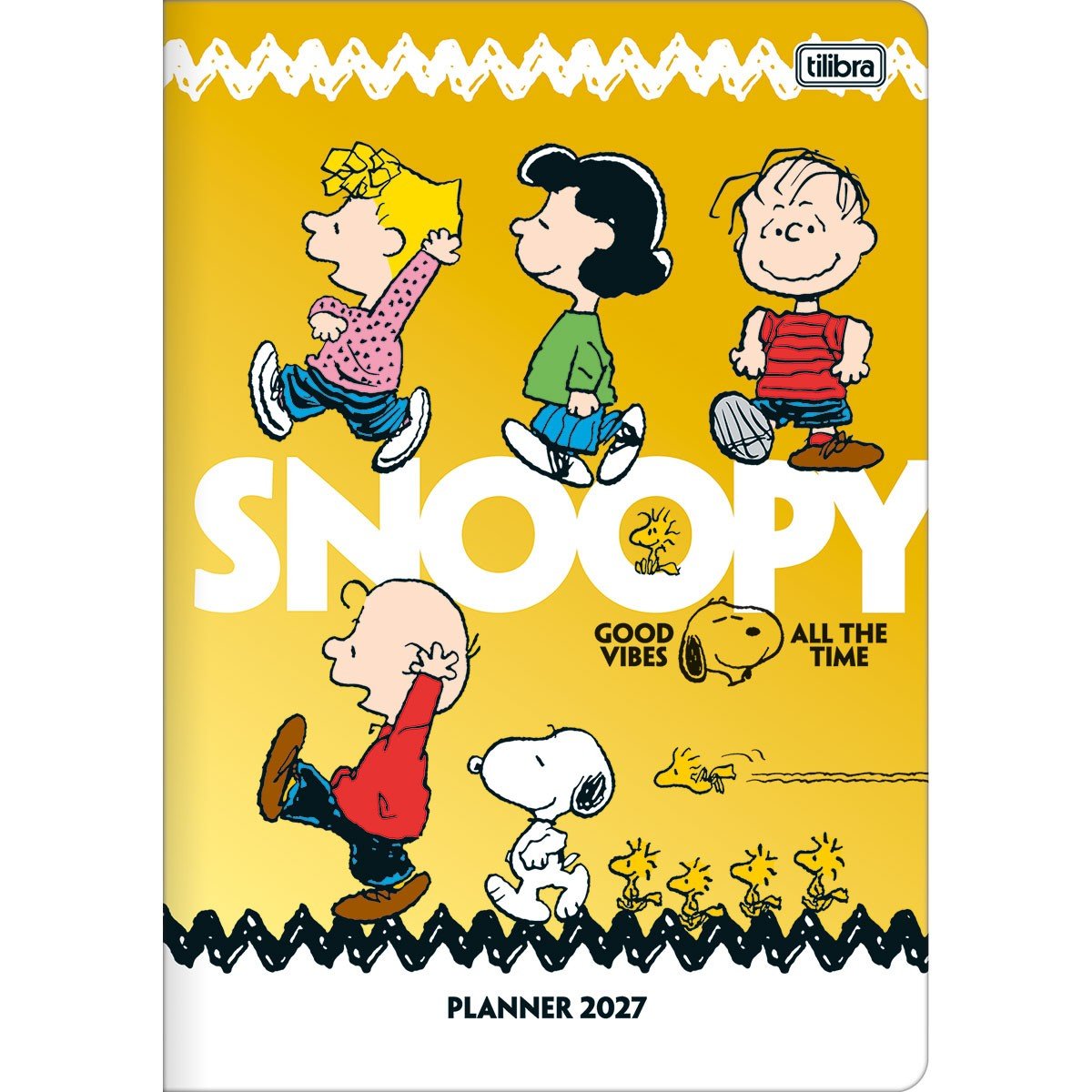 Planner Agenda Grampeado 17,8 x 25,4 cm SNOOPY - TILIBRA - UND