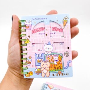 Mini Caderno A6 Gourmet Bear - UND