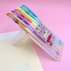 Caneta Gel Color Perfumada - Blister 6 Und