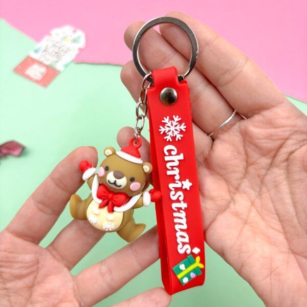 Chaveiro Emborrachado Natal Incrível - Und
